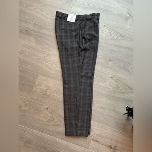 H&M Plaid Trousers – Size 14 – New With Tags